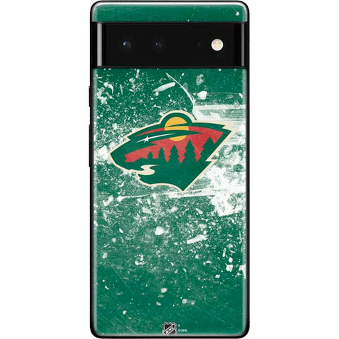 NHL Minnesota Wild Frozen Google Pixel 6 Skin